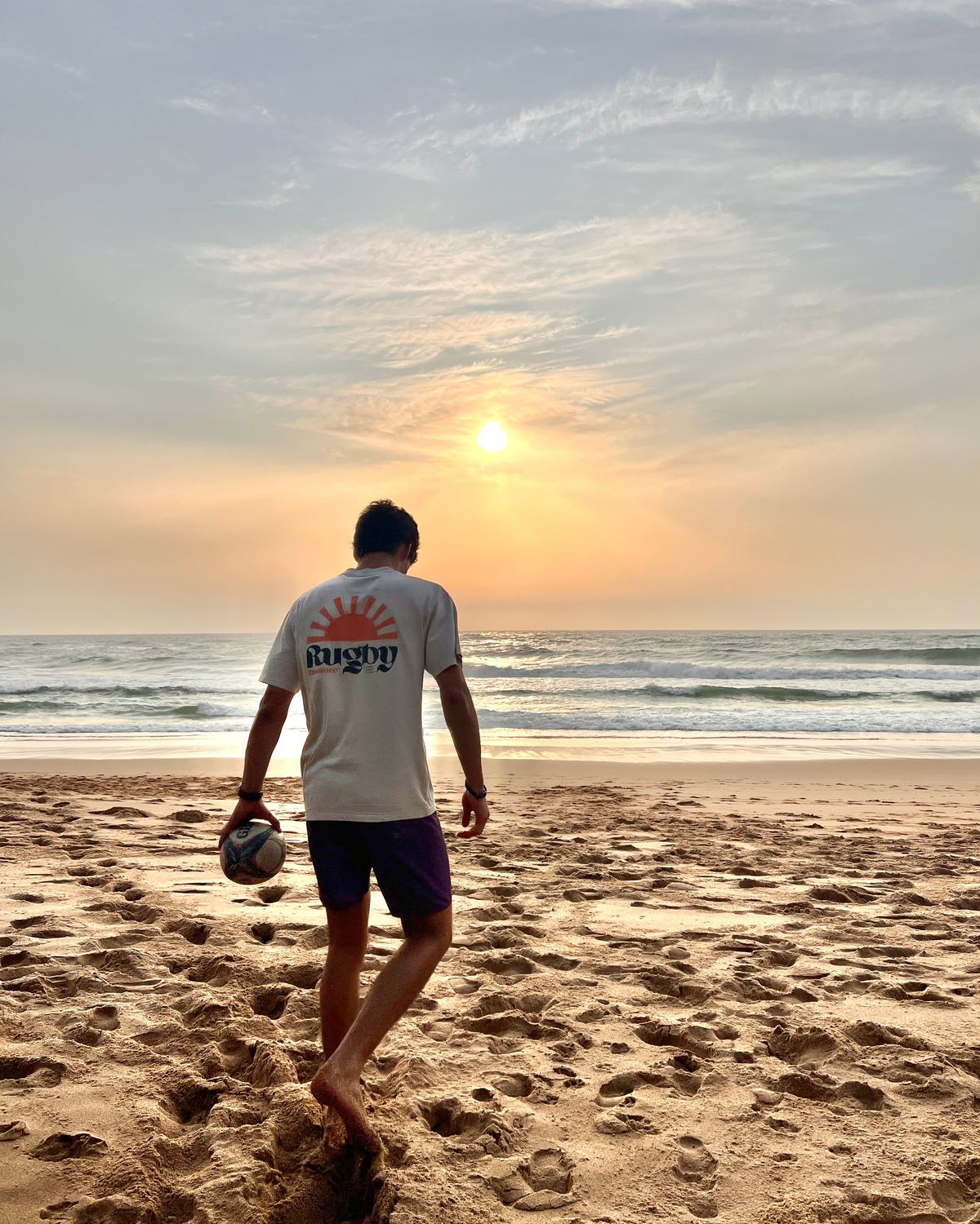 Sunset Tee Cream