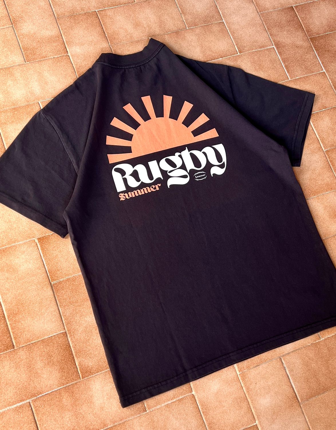 Sunset Tee Black