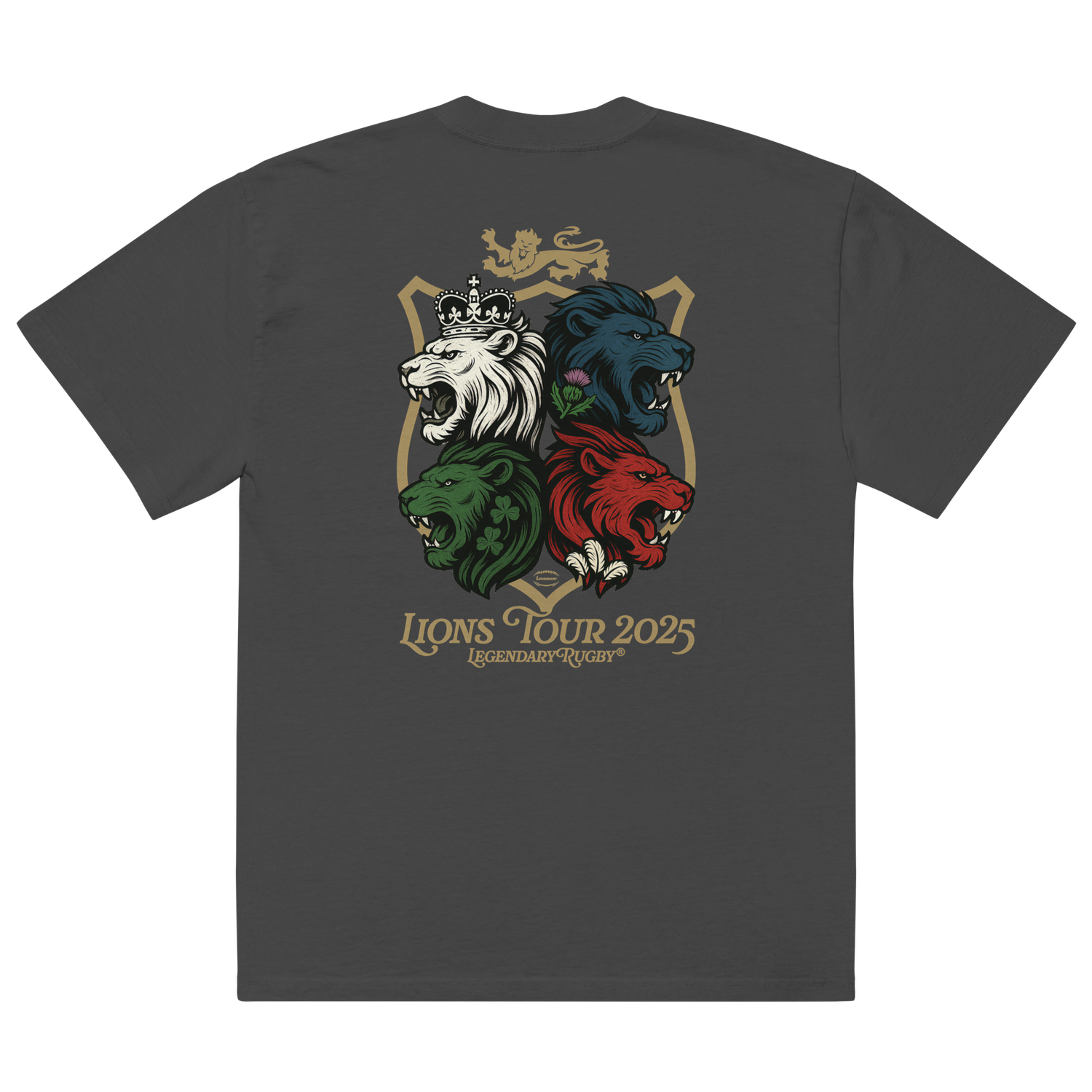 Lions Tee Ash