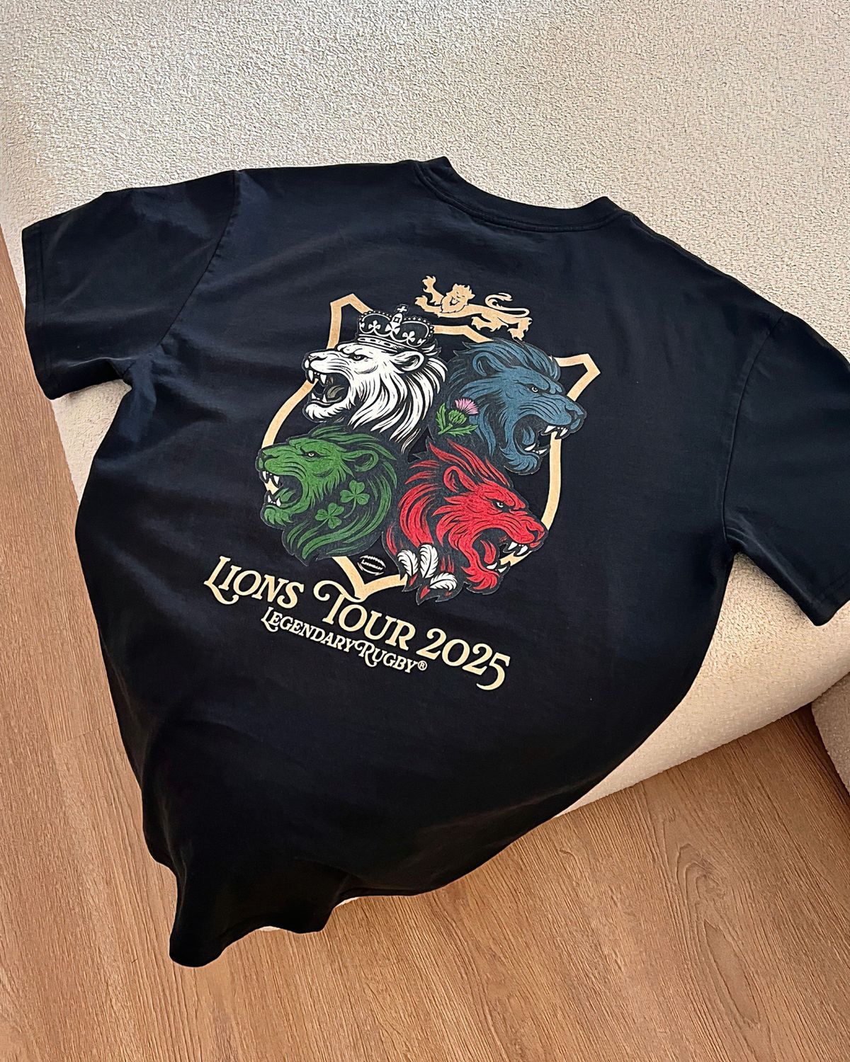 Lions Tee Ash
