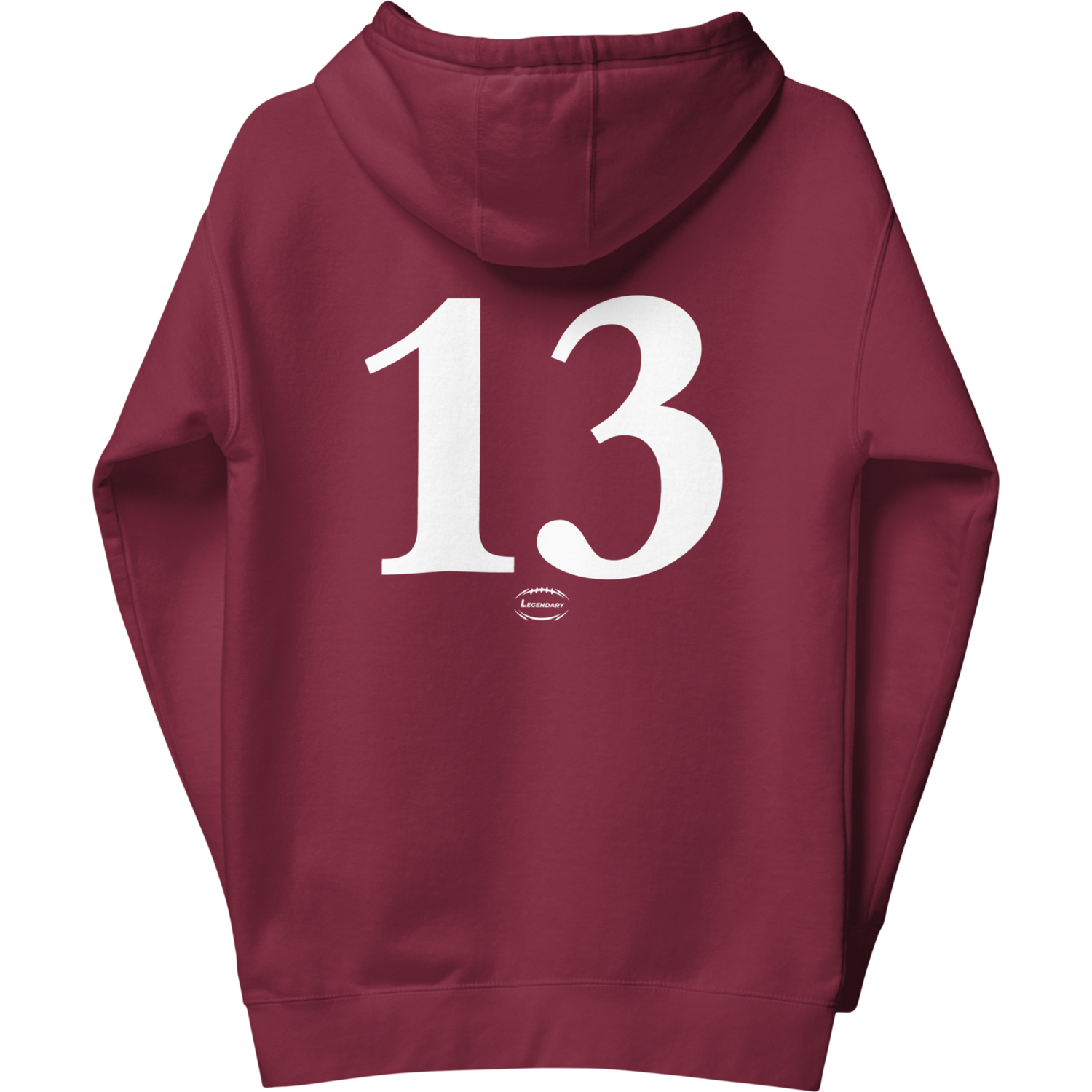 Lions (13) Hoodie Burgundy