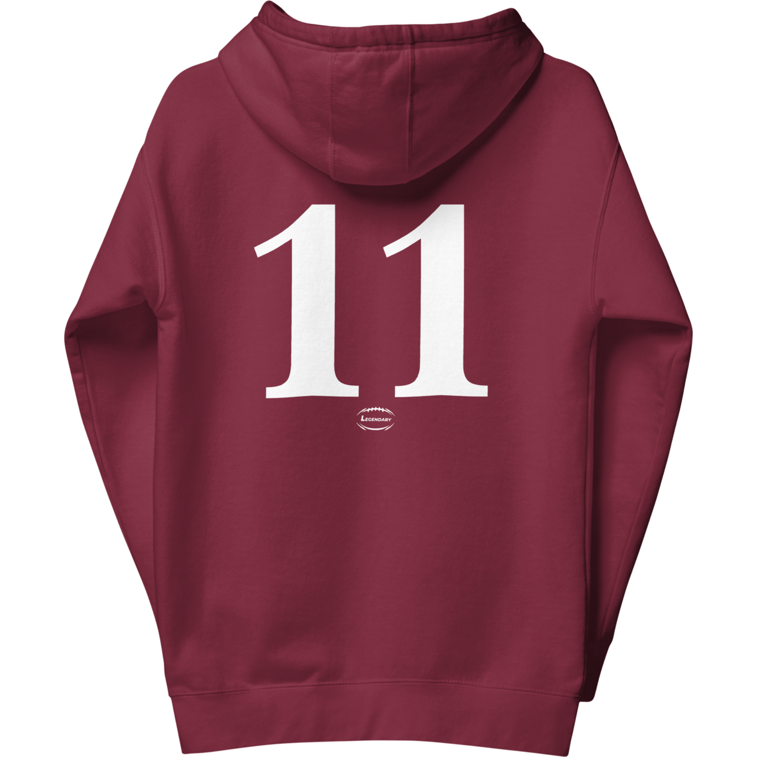 Lions (11) Hoodie Burgundy
