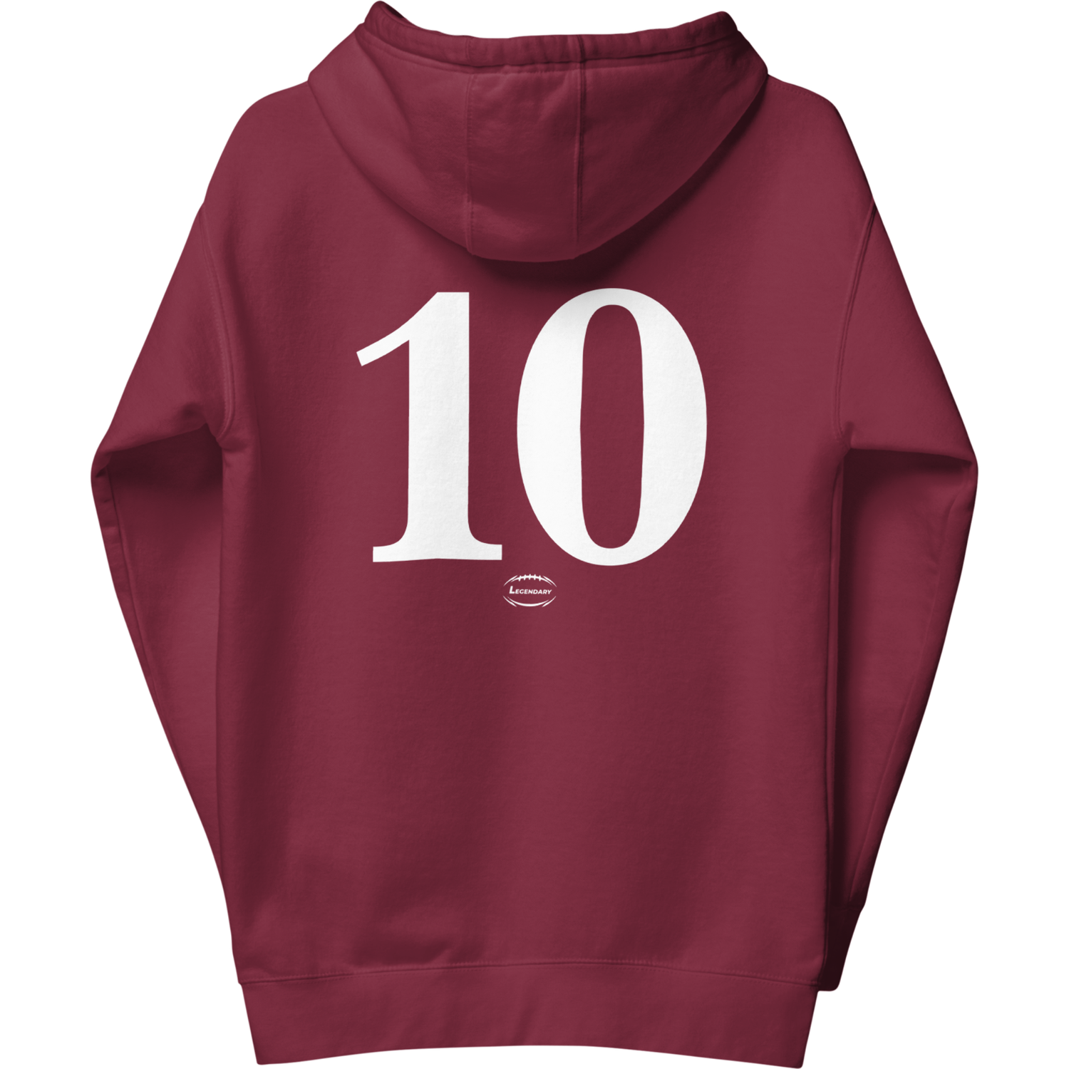 Lions (10) Hoodie Burgundy