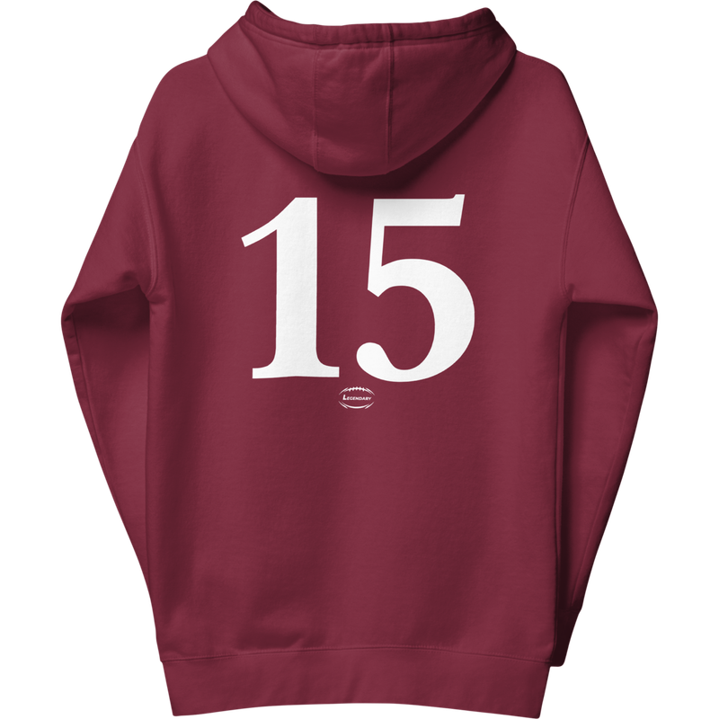 Lions (15) Hoodie Burgundy