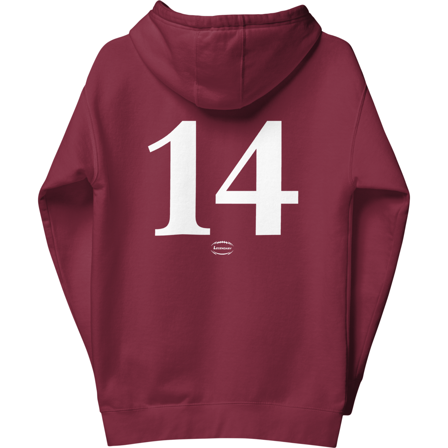 Lions (14) Hoodie Burgundy