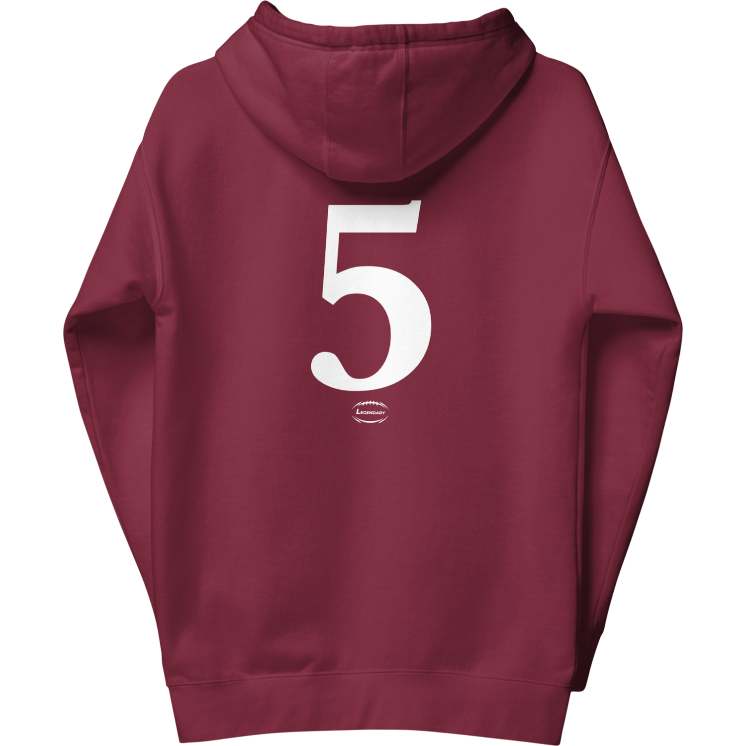 Lions (5) Hoodie Burgundy