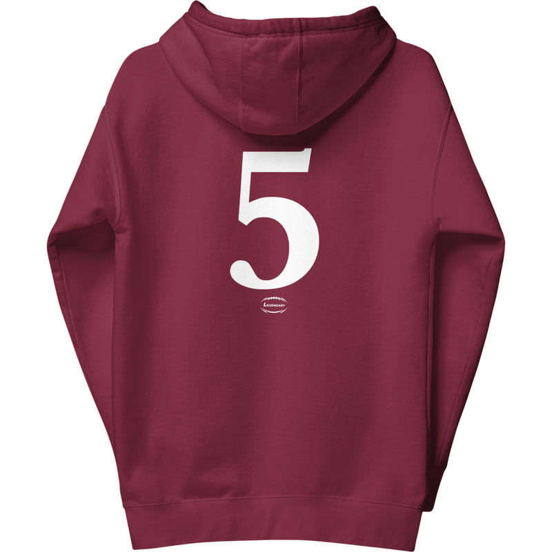 Lions (5) Hoodie Burgundy