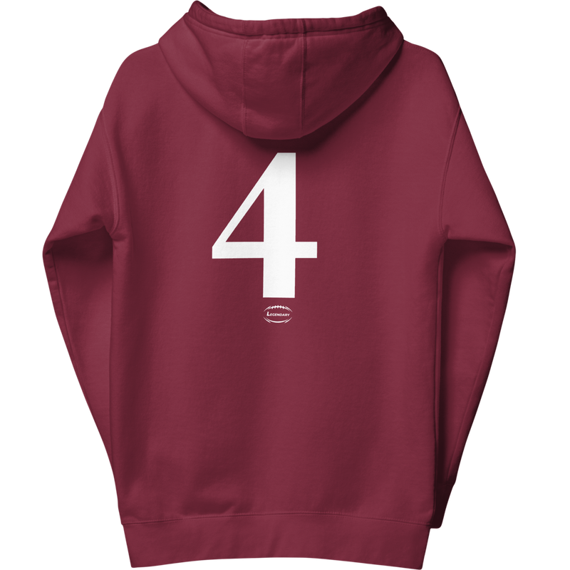 Lions (4) Hoodie Burgundy