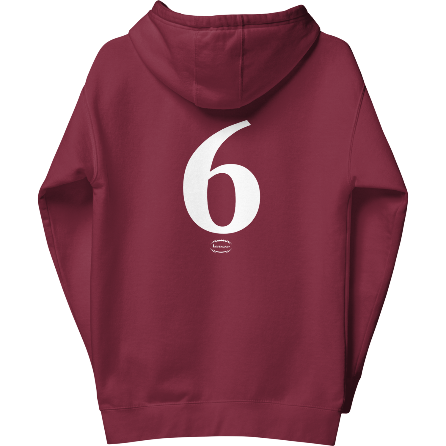 Lions (6) Hoodie Burgundy