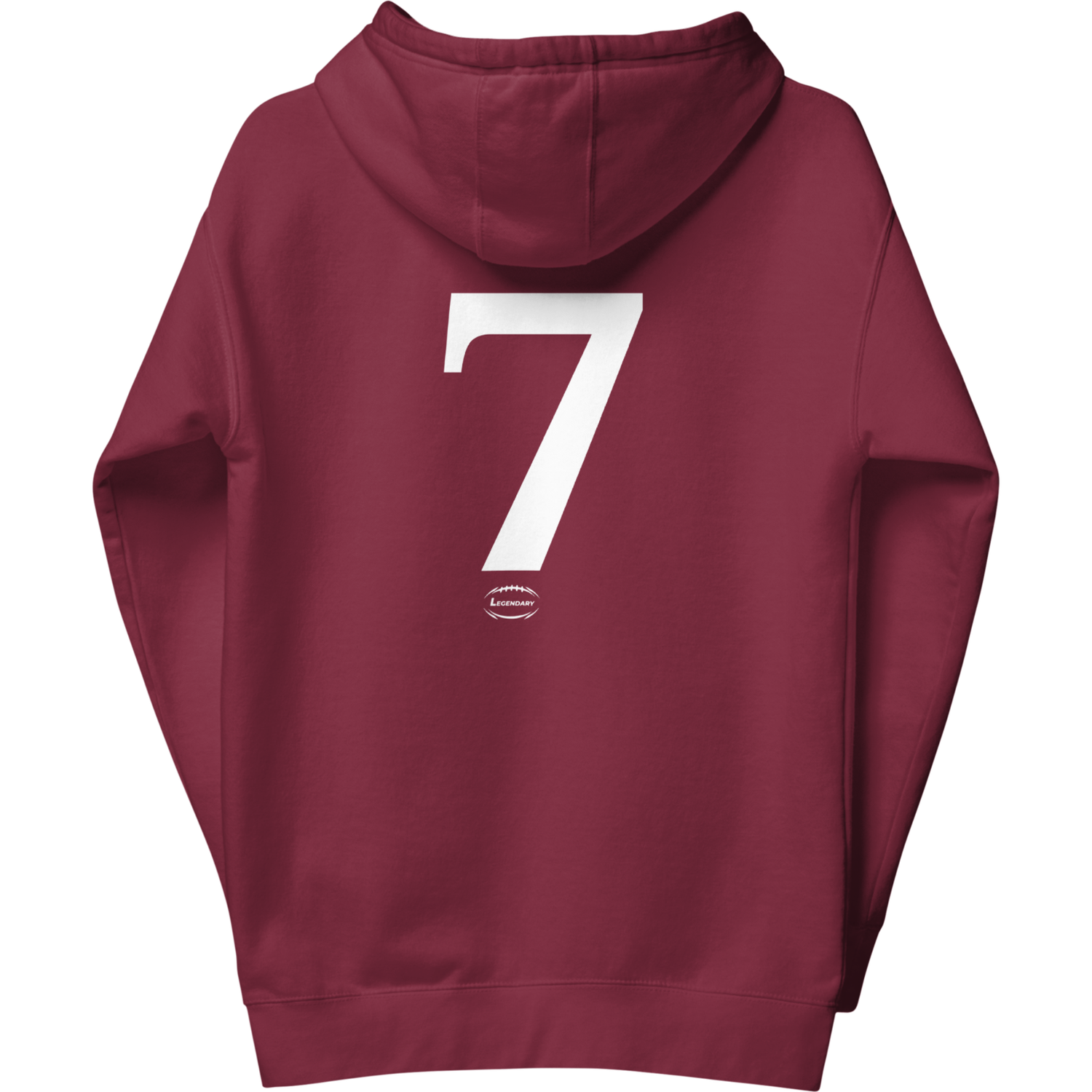 Lions (7) Hoodie Burgundy