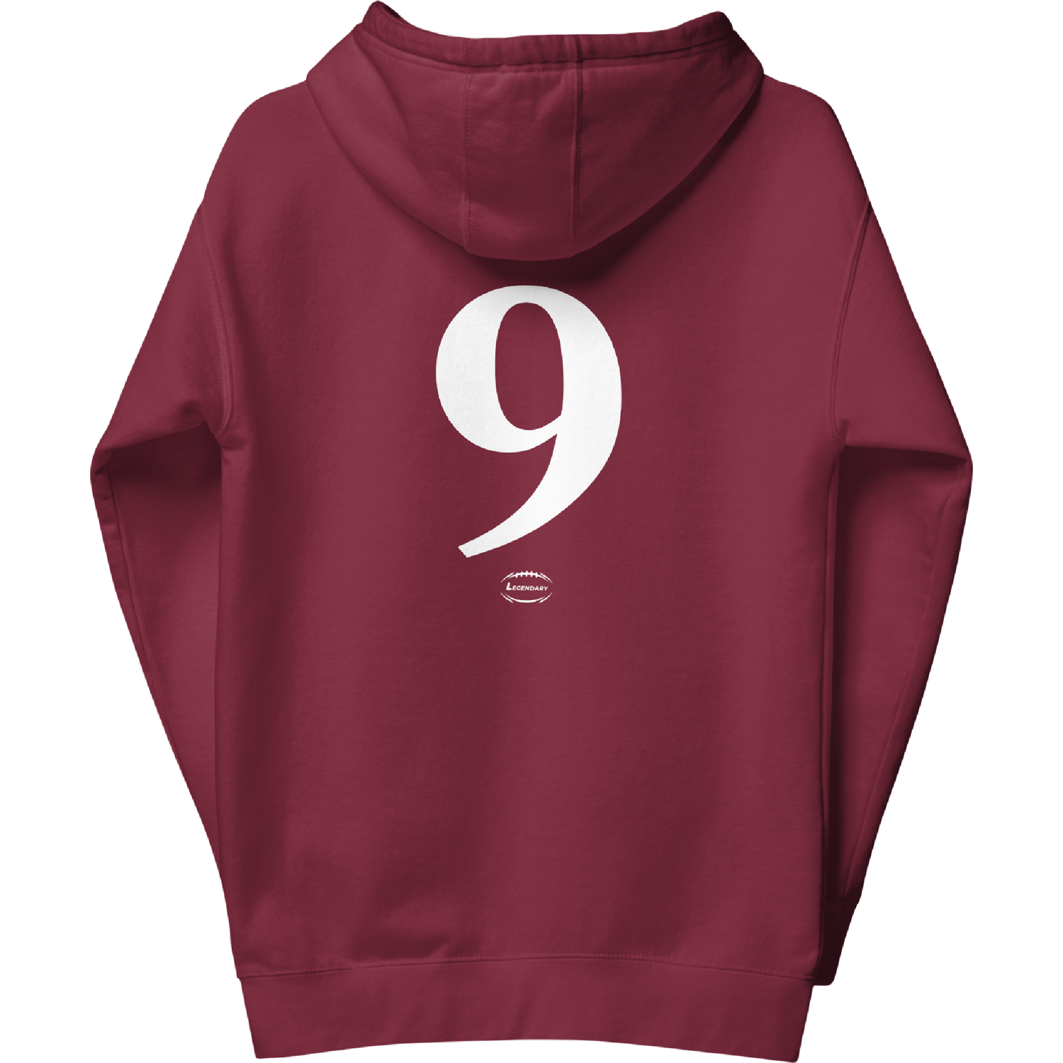 Lions (9) Hoodie Burgundy