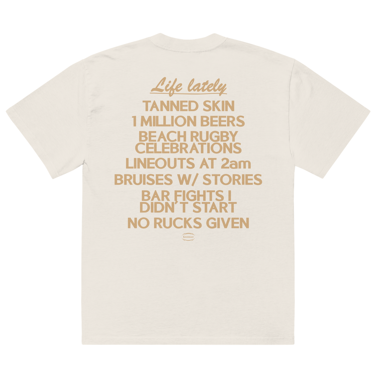Off-Season Life Tee Cream