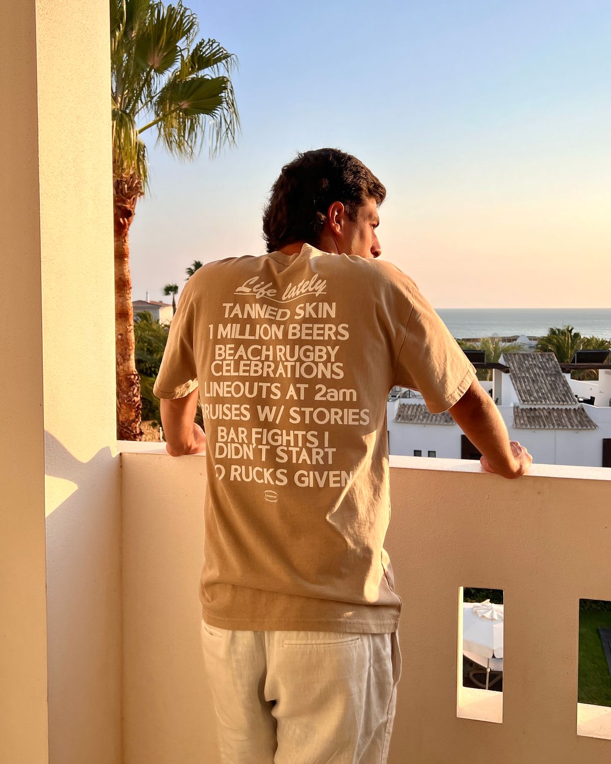 Off-Season Life Tee Khaki