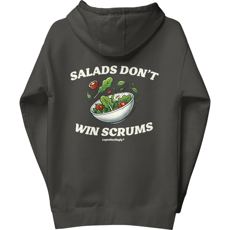 No Salads Hoodie Ash