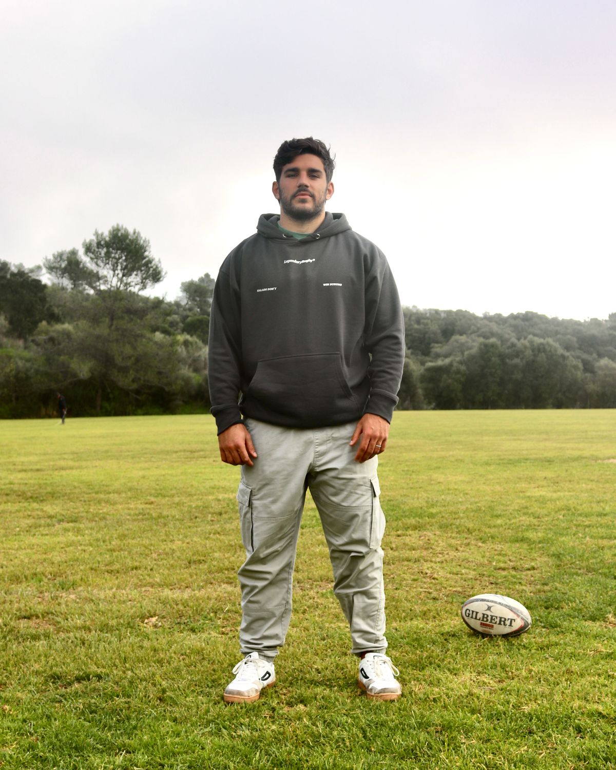 No Salads Hoodie Ash