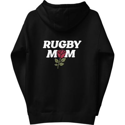 Rugby Mom Hoodie Black