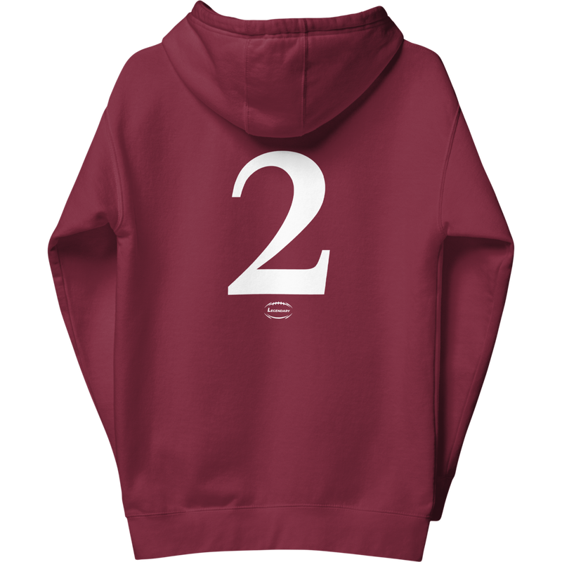 Lions (2) Hoodie Burgundy