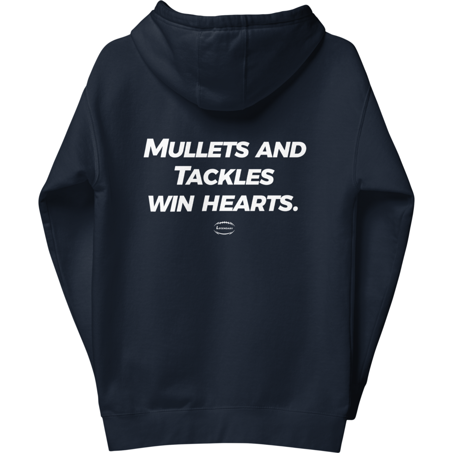 Mullets &amp; Tackles Hoodie