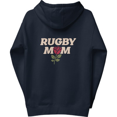 Rugby Mom Hoodie Navy