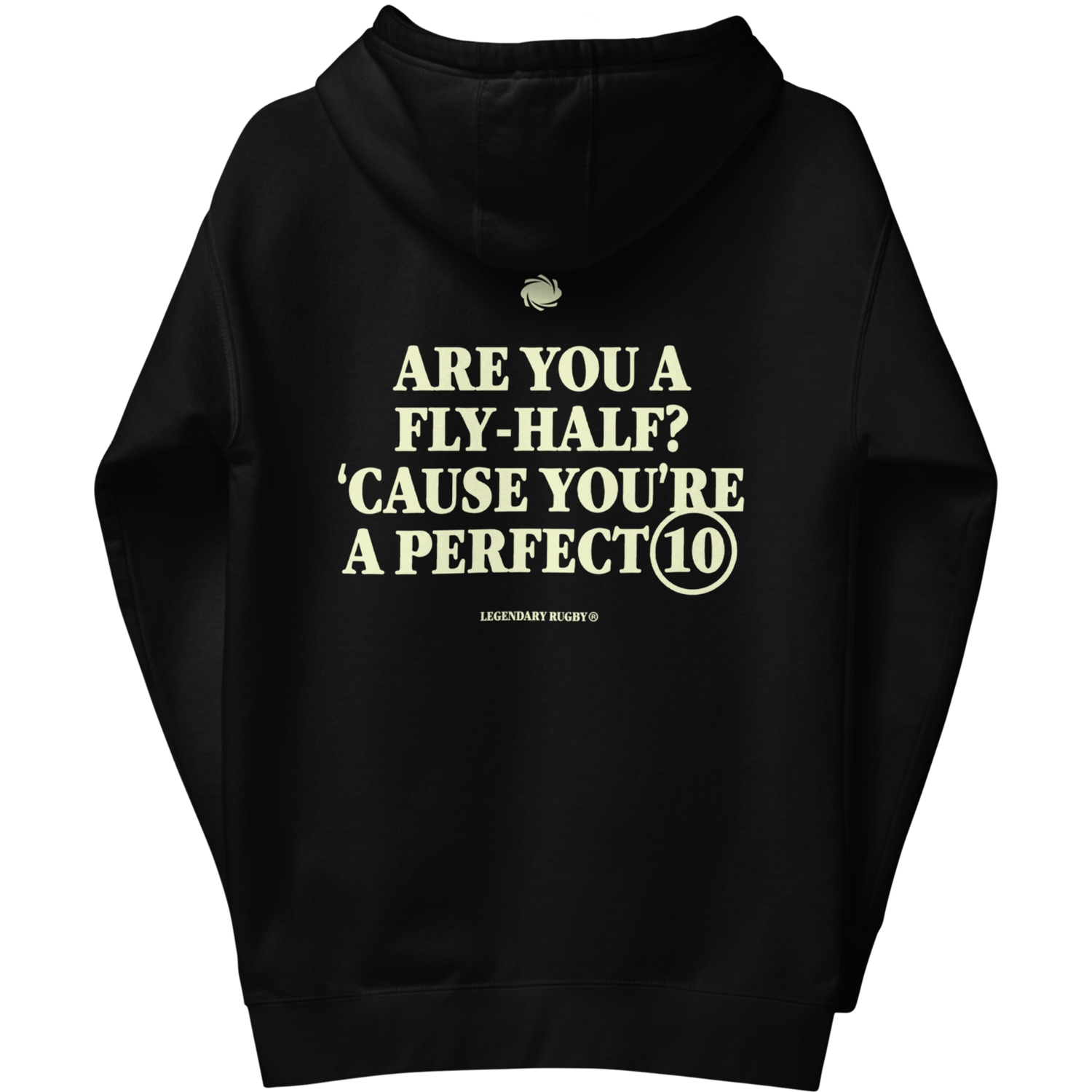 Rugby Rizz Hoodie Black