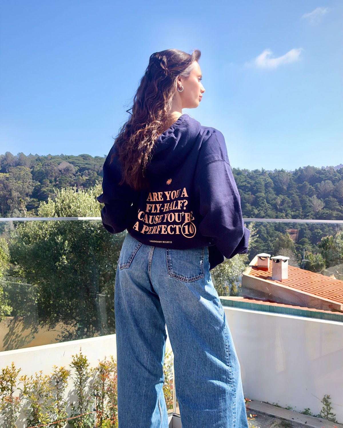 Rugby Rizz Hoodie Navy