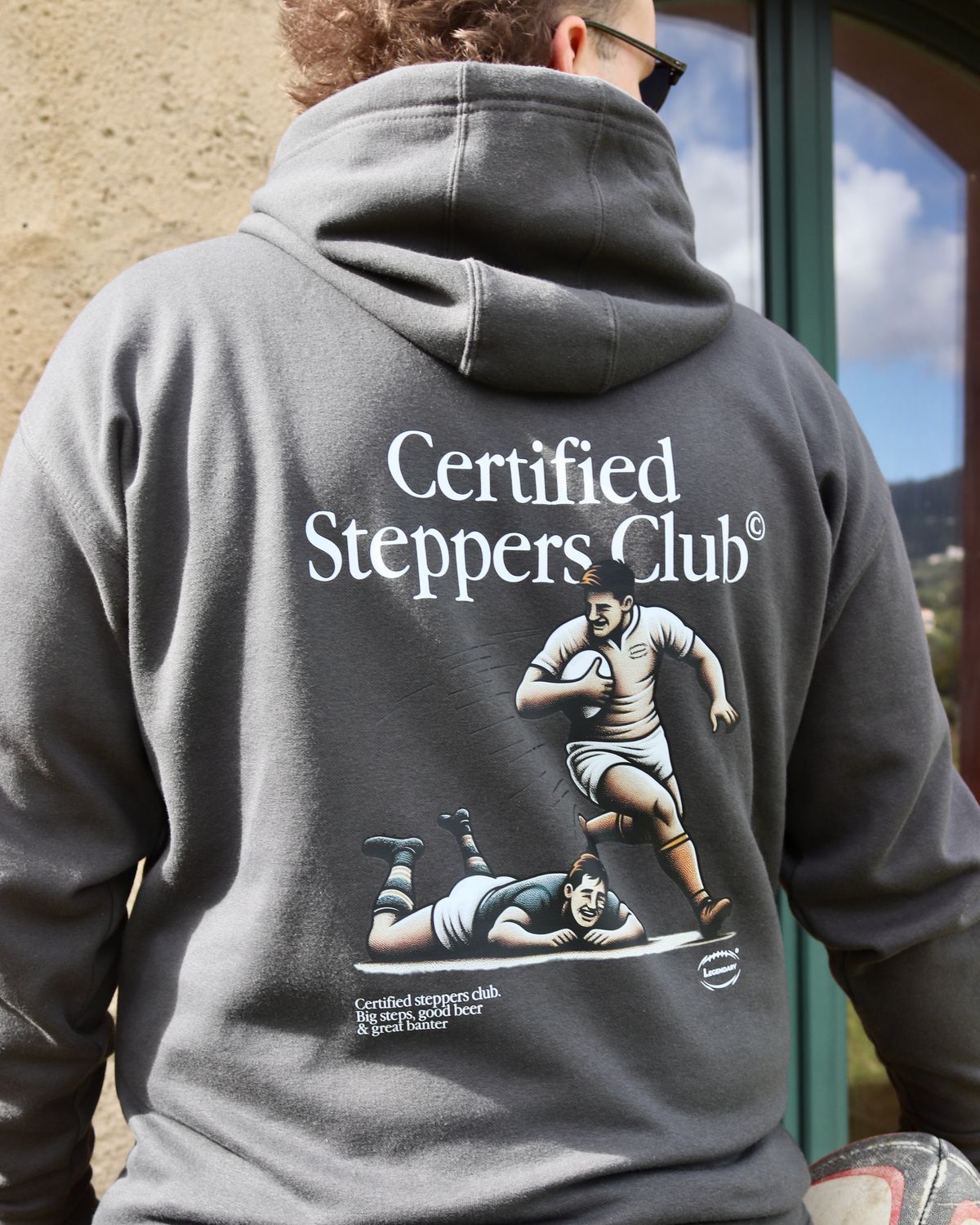 Steppers Hoodie Ash