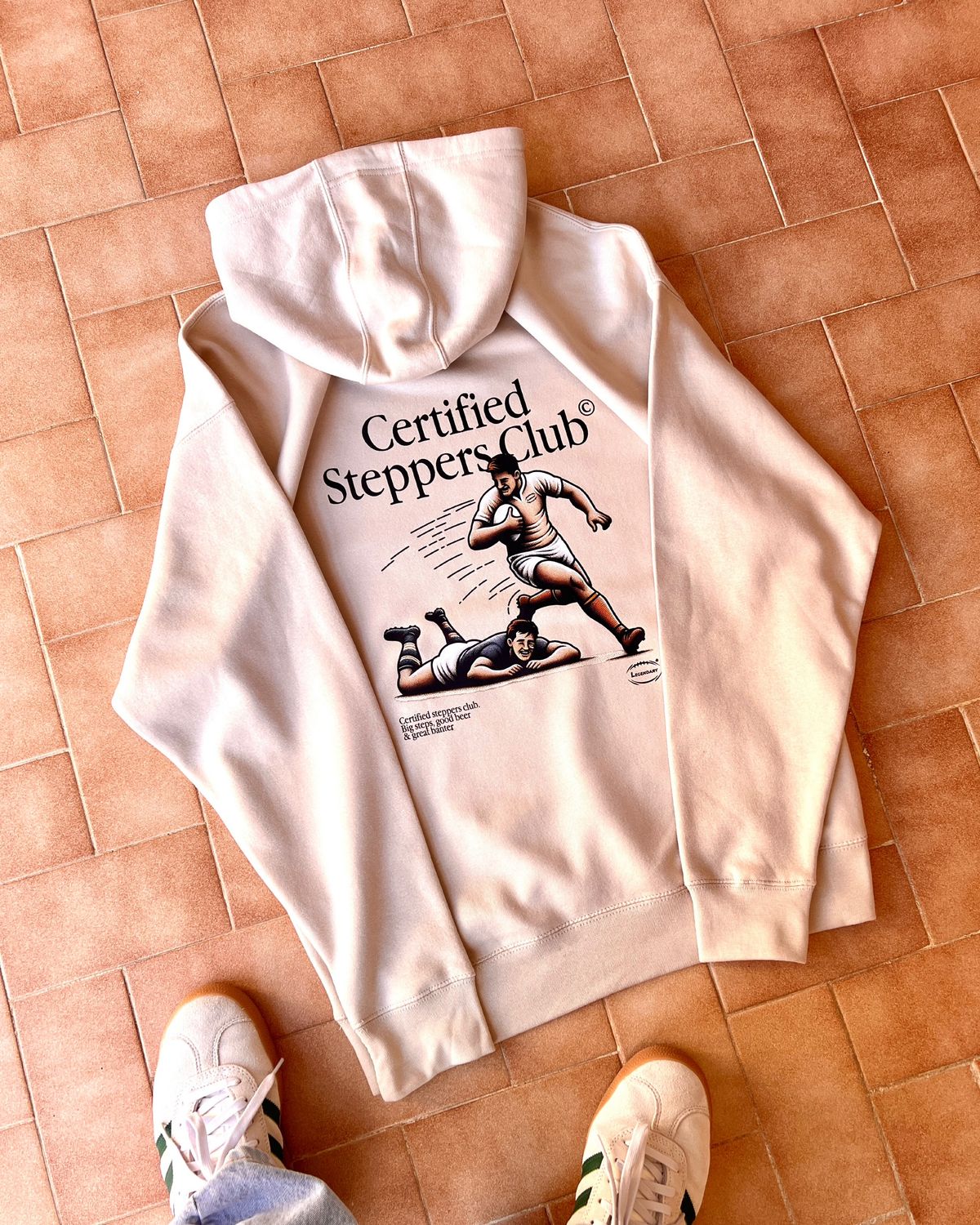 Steppers Hoodie Marshmallow