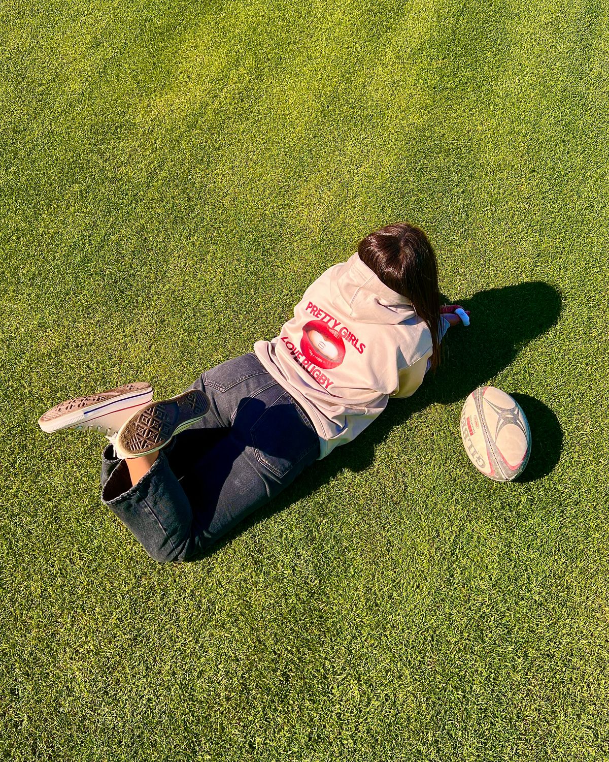 Pretty Girls Hoodie Marshmallow