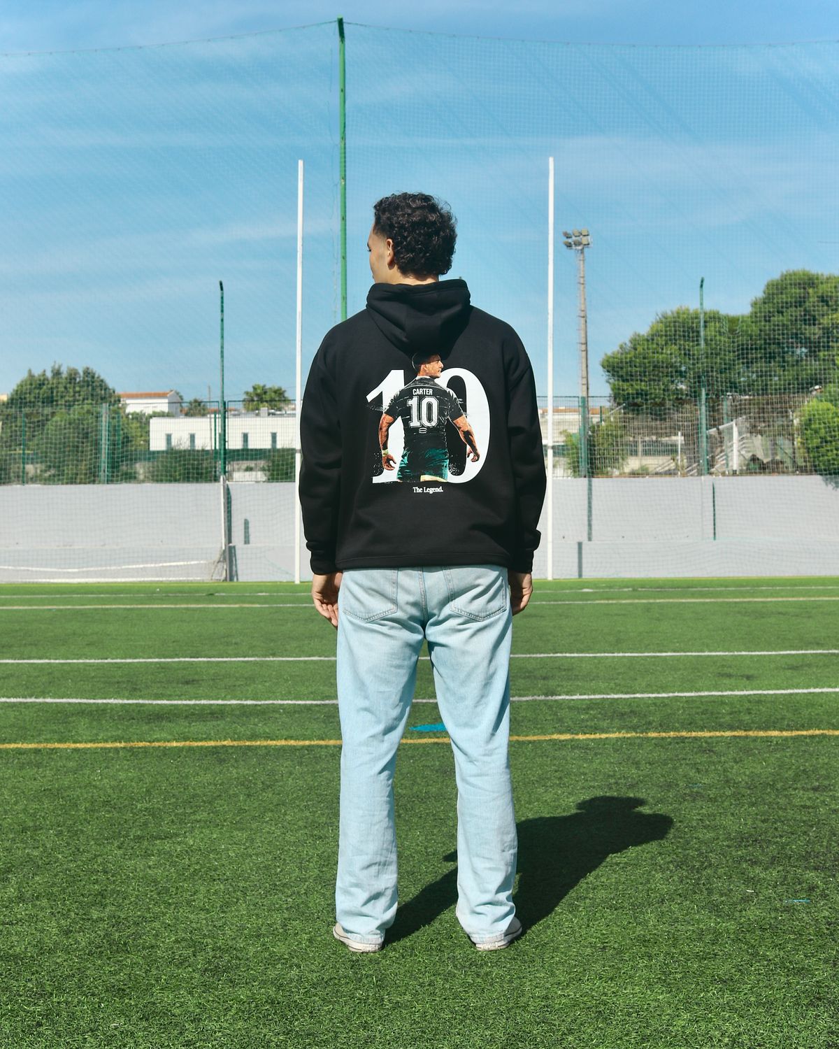 The Legend Hoodie Black