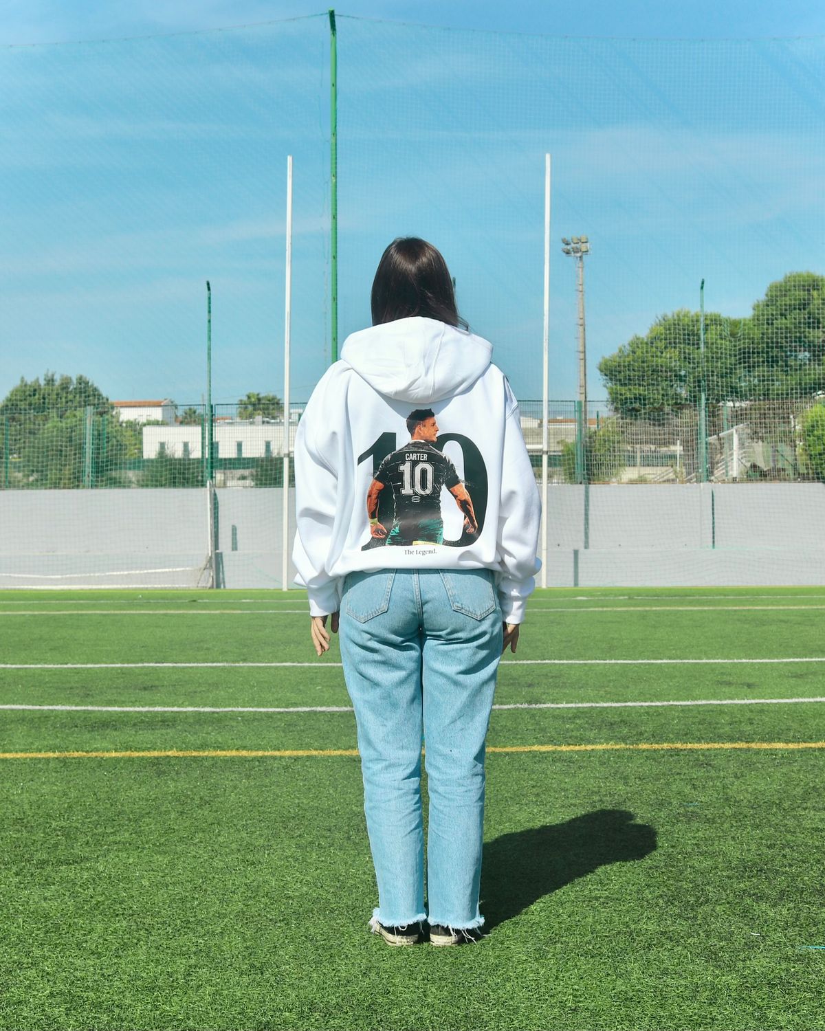 The Legend Hoodie White