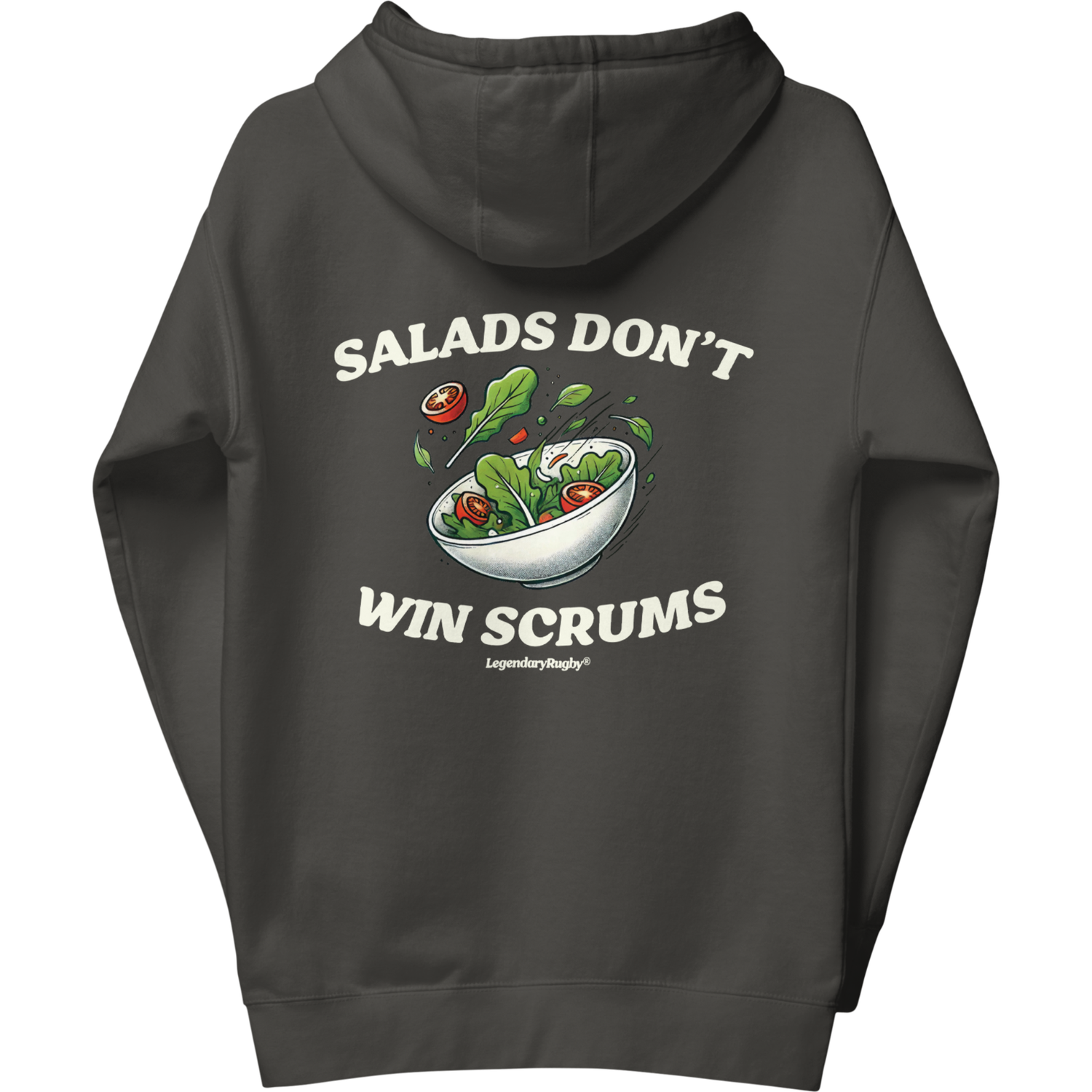 No Salads Hoodie Ash