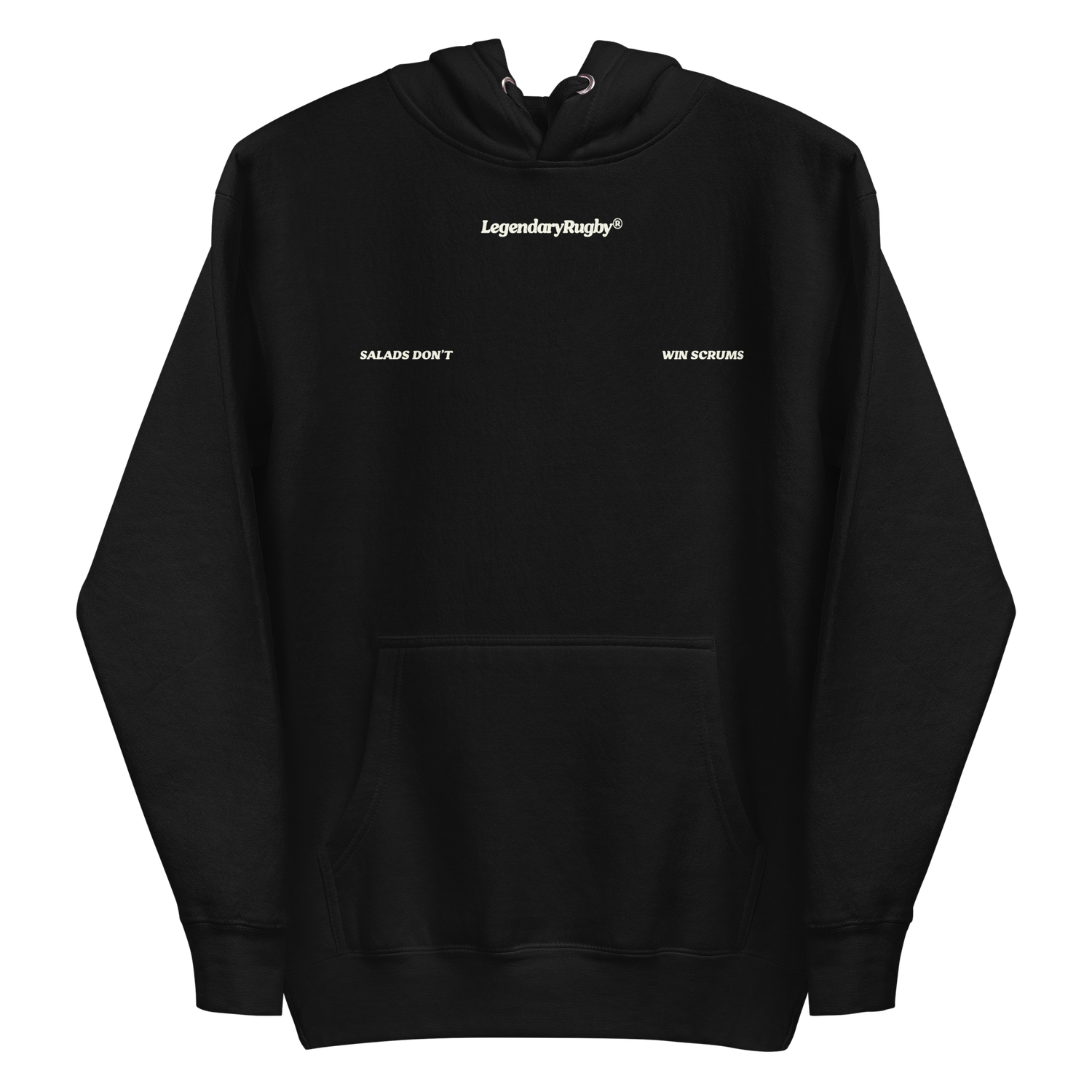 No Salads Hoodie Black