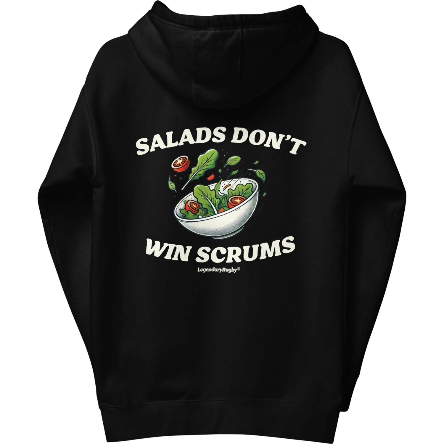 No Salads Hoodie Black