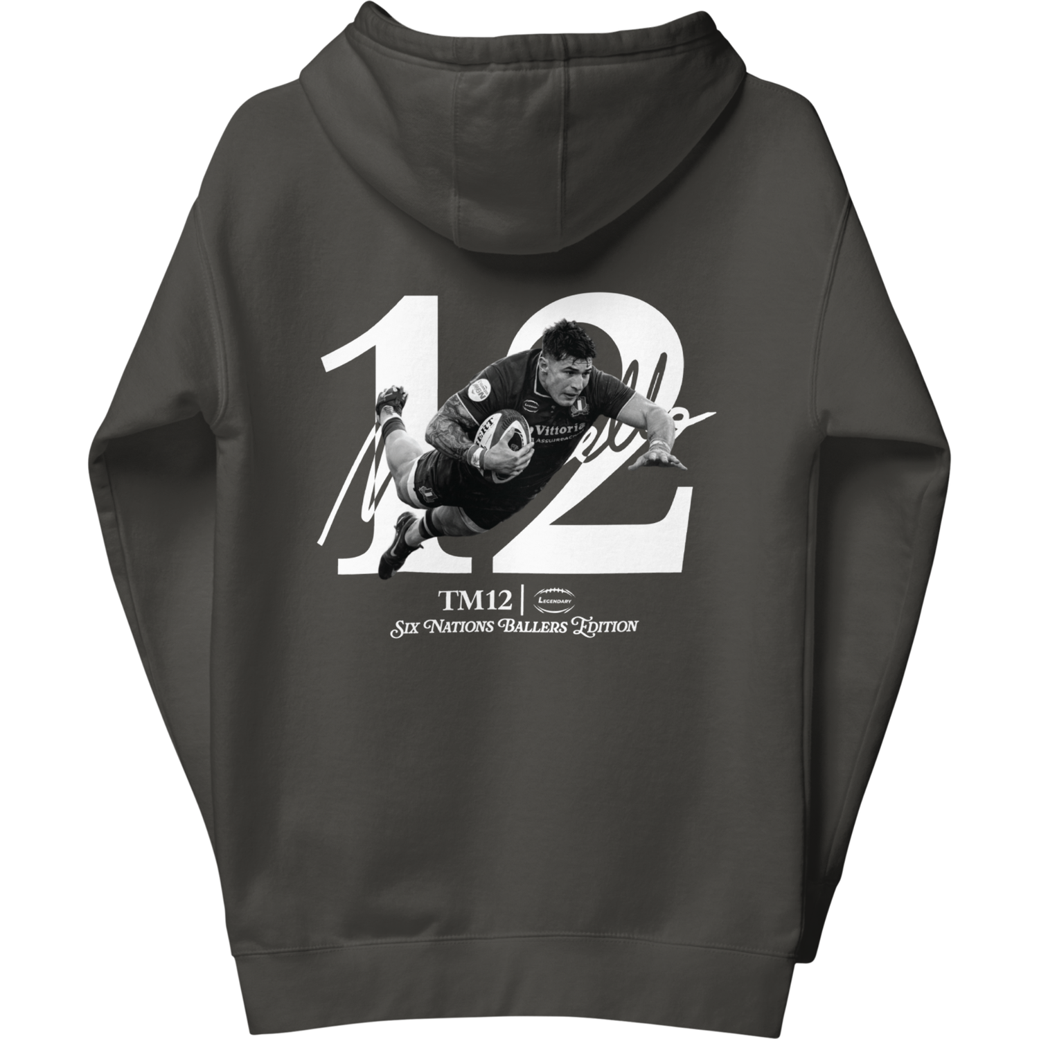 TM12 Hoodie Ash