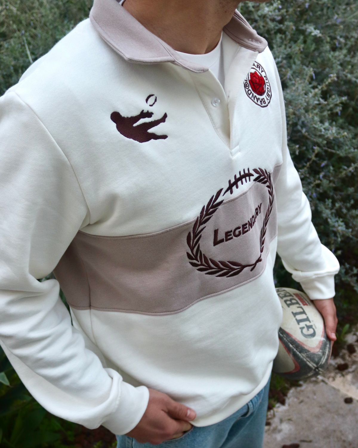 The Rugby Polo Off-White