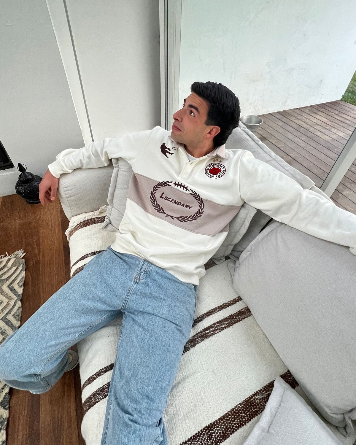 The Rugby Polo Off-White