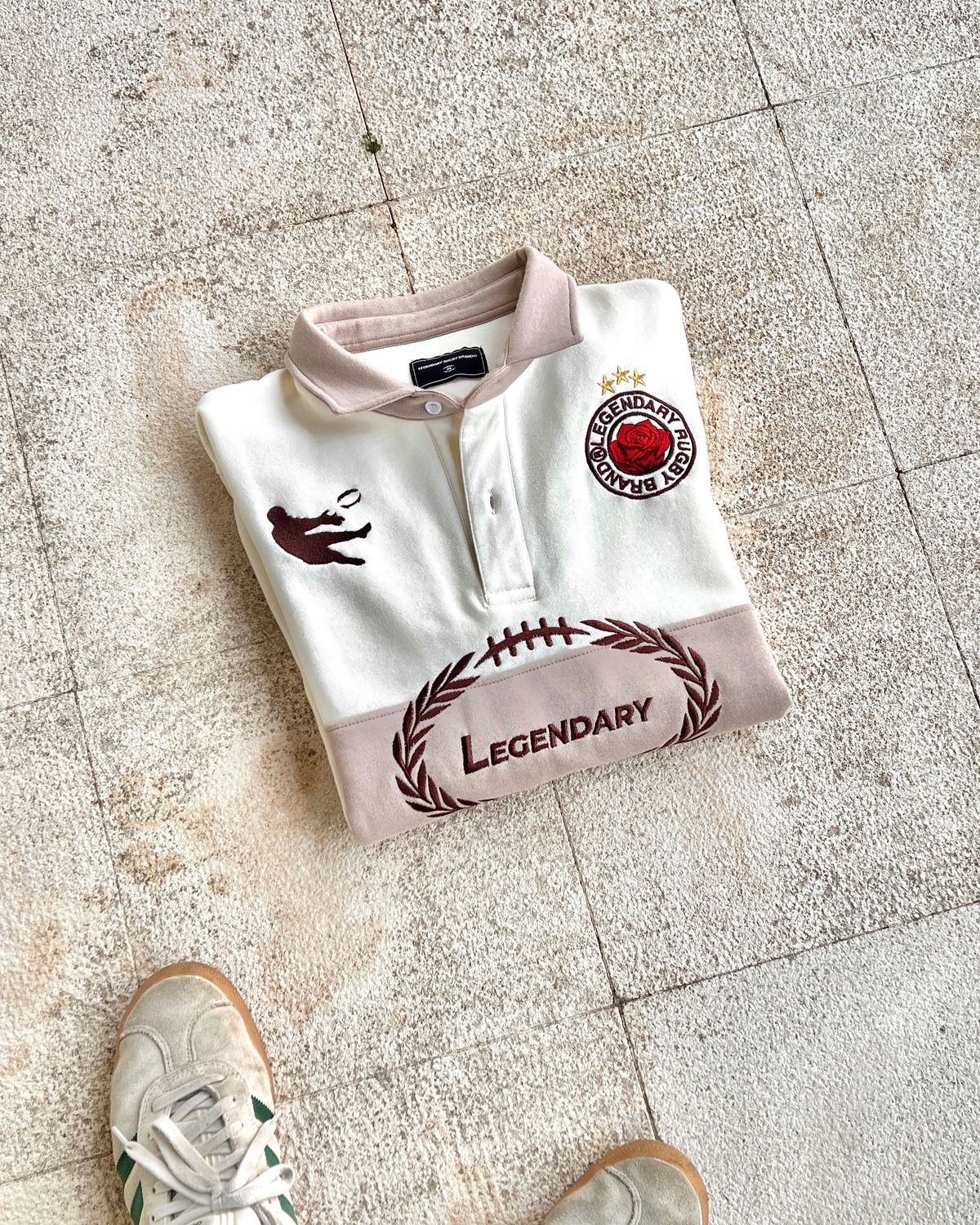 The Rugby Polo Off-White