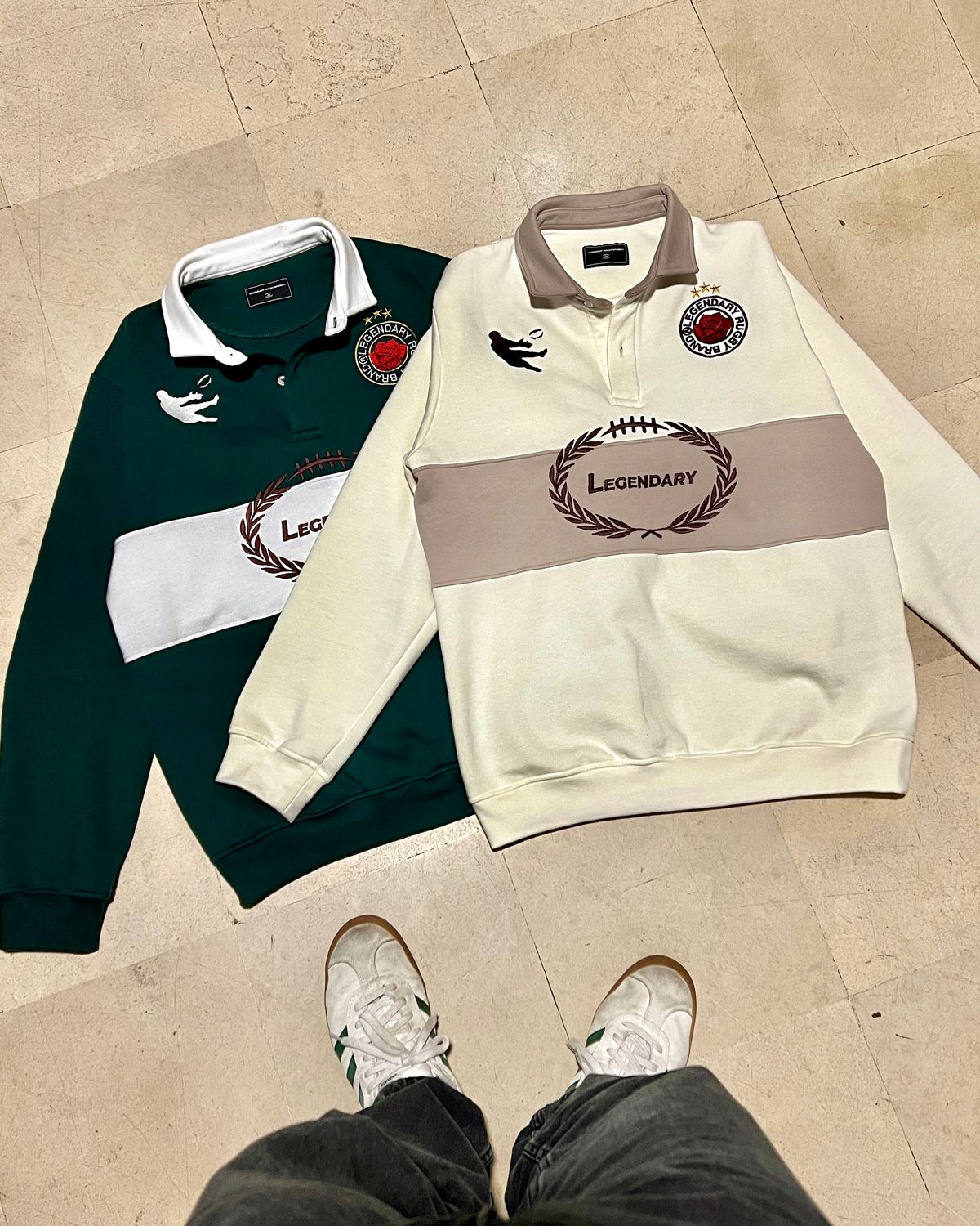 The Rugby Polo Off-White