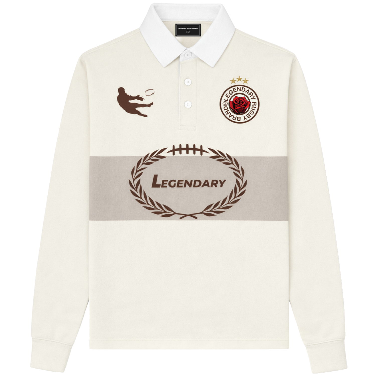 The Rugby Polo Off-White