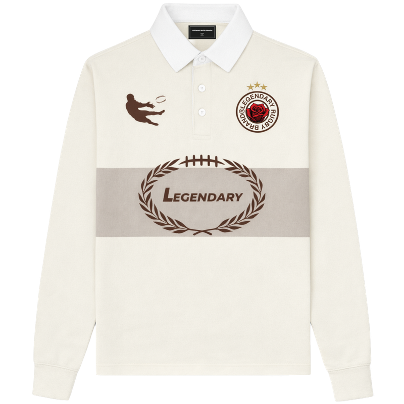 The Rugby Polo Off-White