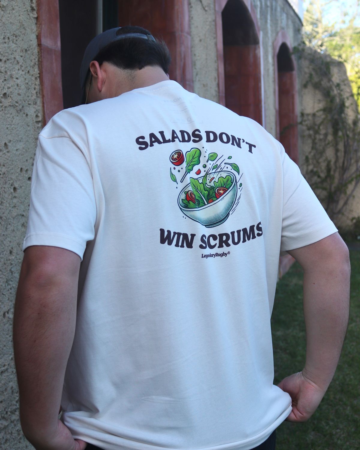 No Salads Tee Off-White