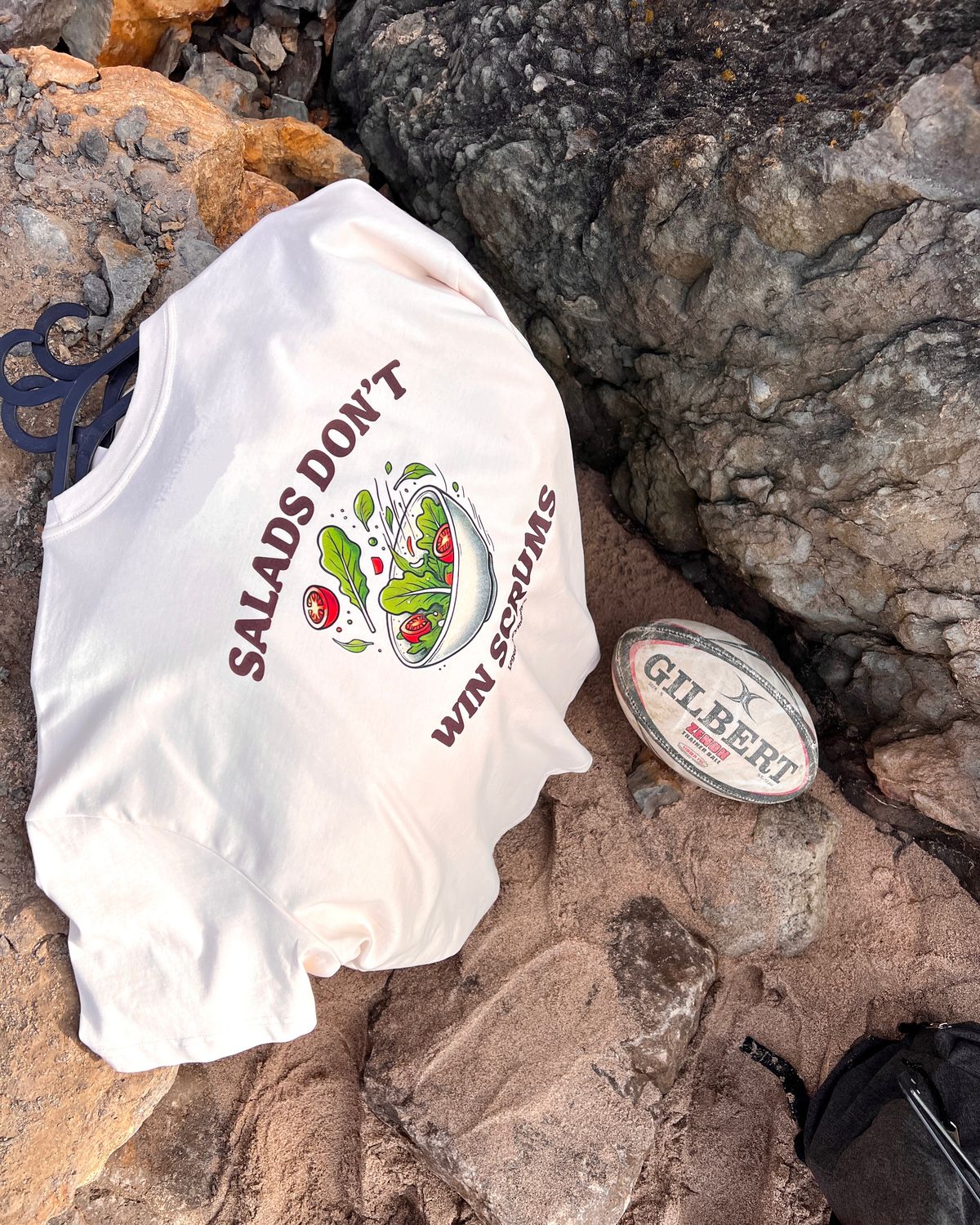 No Salads Tee Off-White