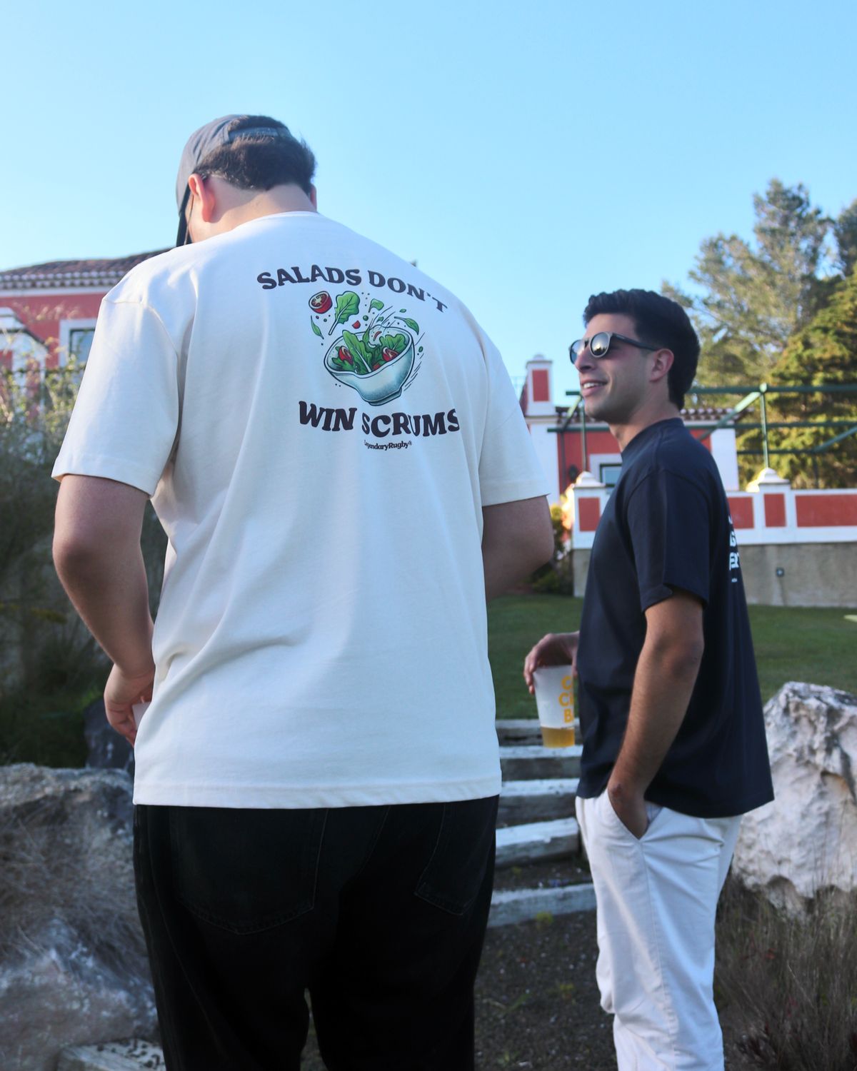 No Salads Tee Off-White