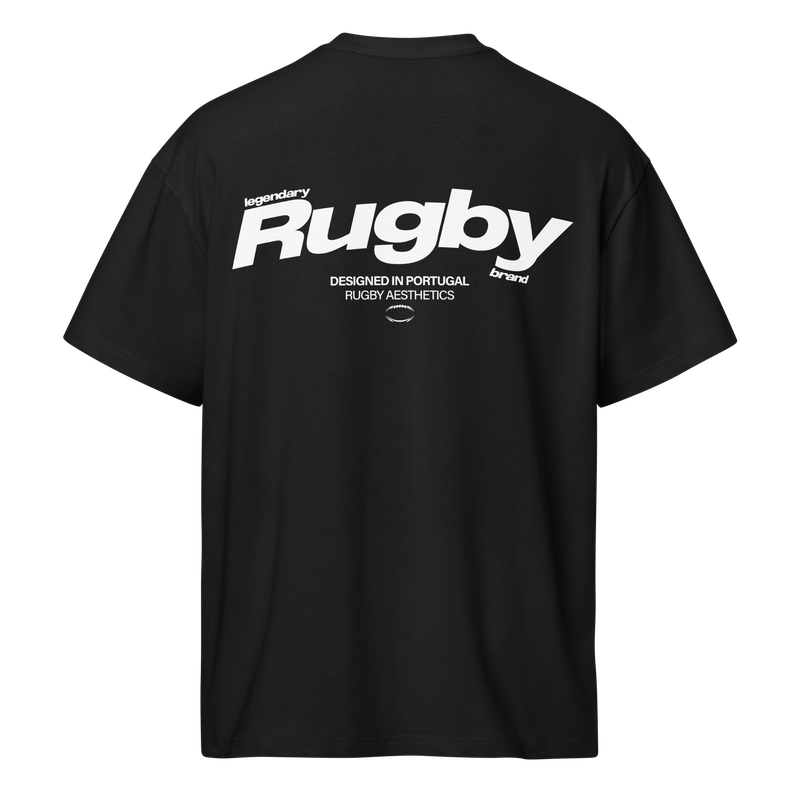 Rugby Aesthetics Tee Black