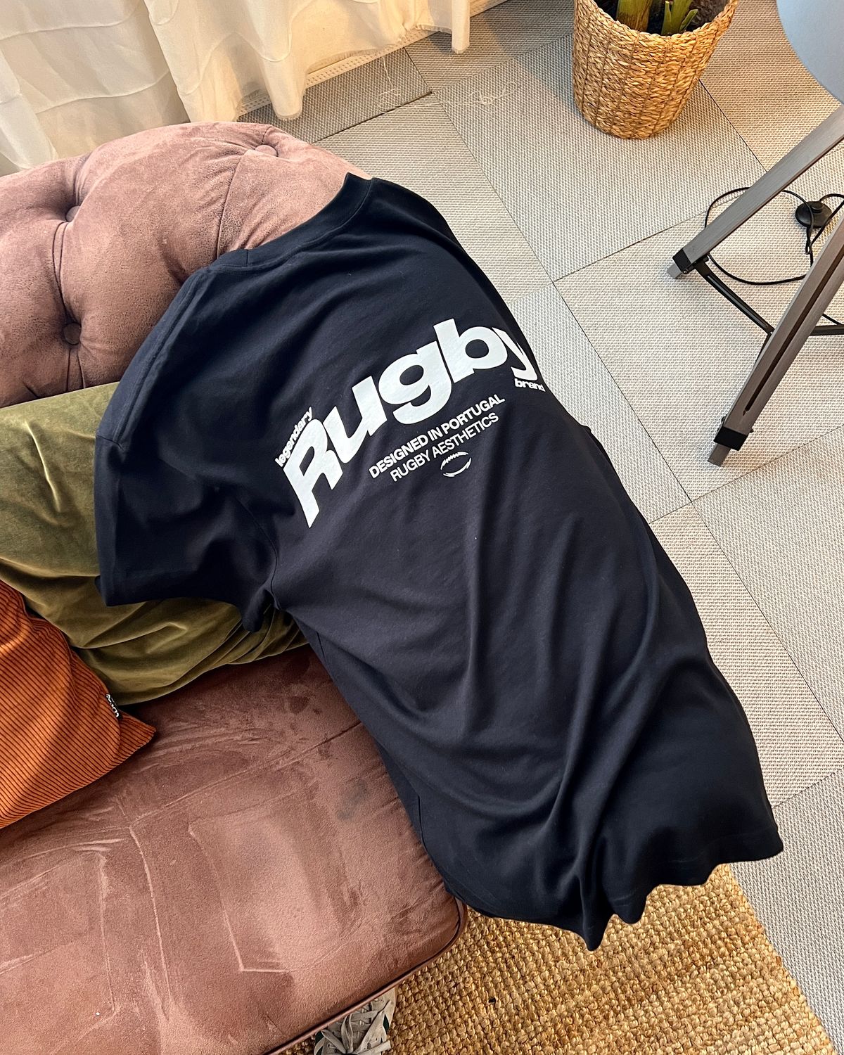 Rugby Aesthetics Tee Black