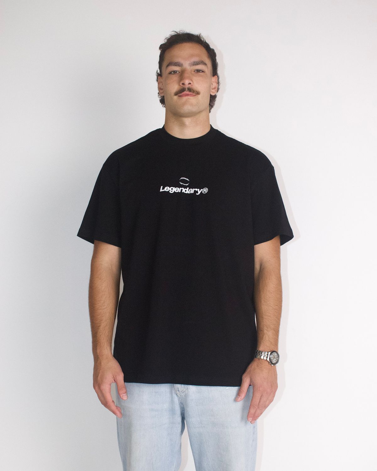 Rugby Aesthetics Tee Black