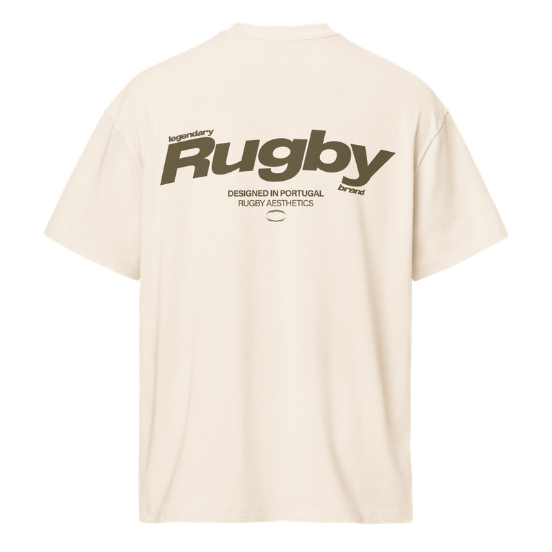 Rugby Aesthetics Tee Off-White