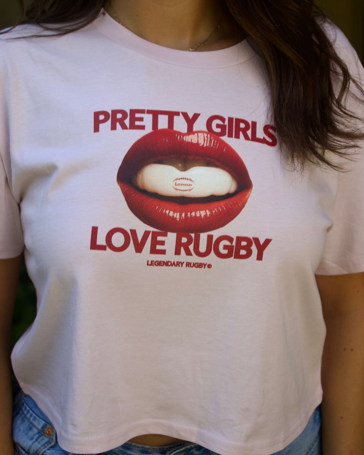 Pretty Girls Crop Top Pink