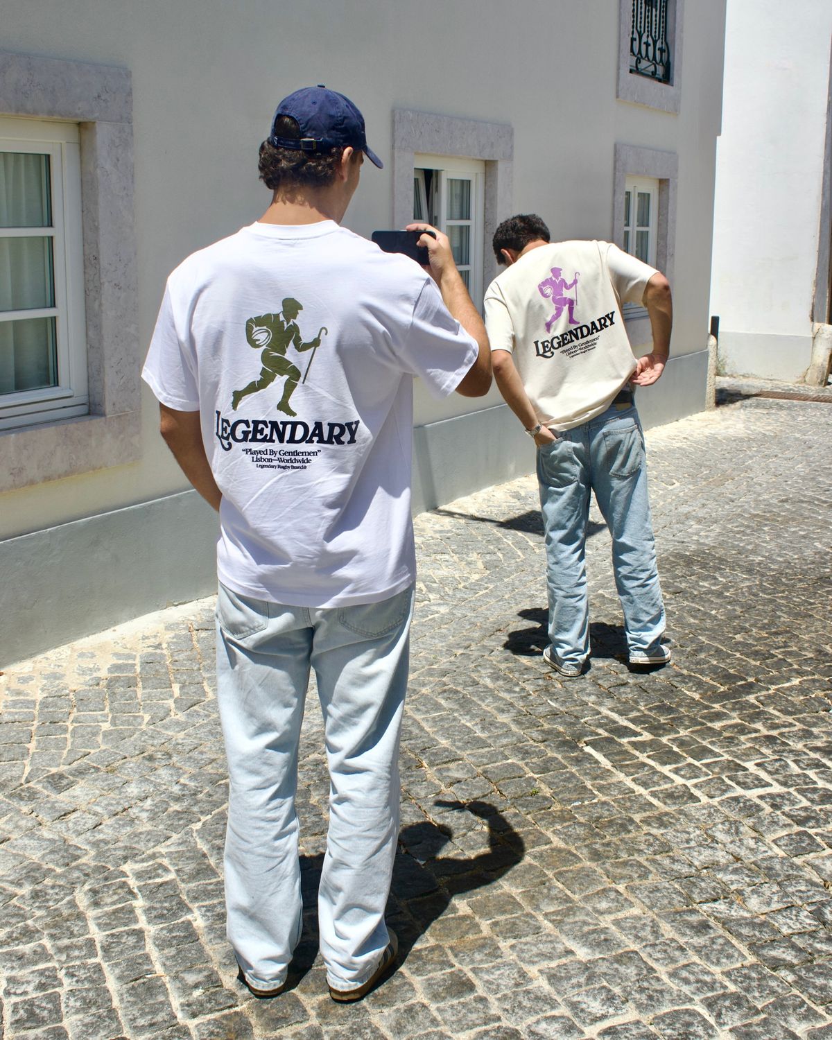 Gentlemen Tee White