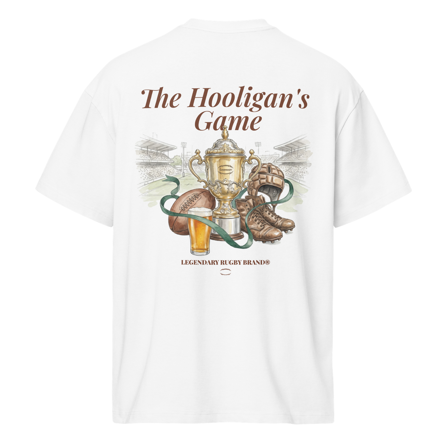Hooligan's Tee White